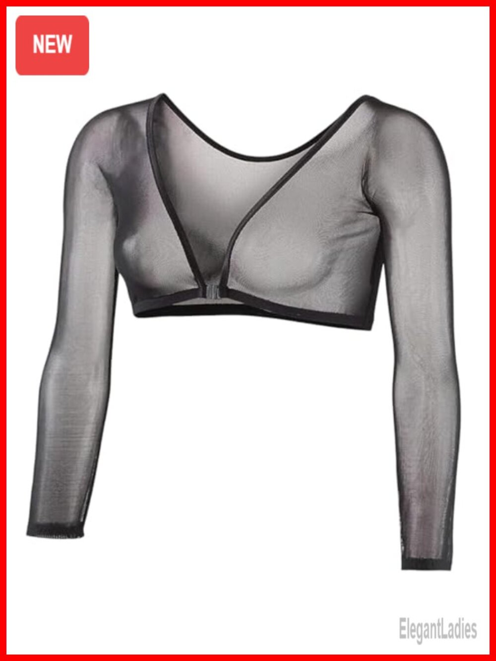 3/4 Length Slip-On Mesh Sleeves Reversible Lightweight Layering